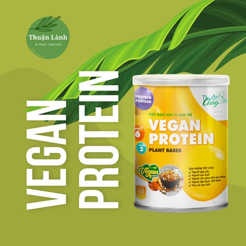 Vegan Protein - bột 18 loại đậu hạt & rau củ